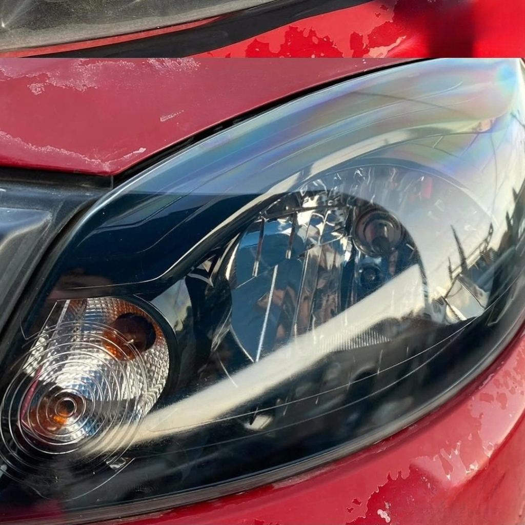 Farol cristalino depois da revitalização